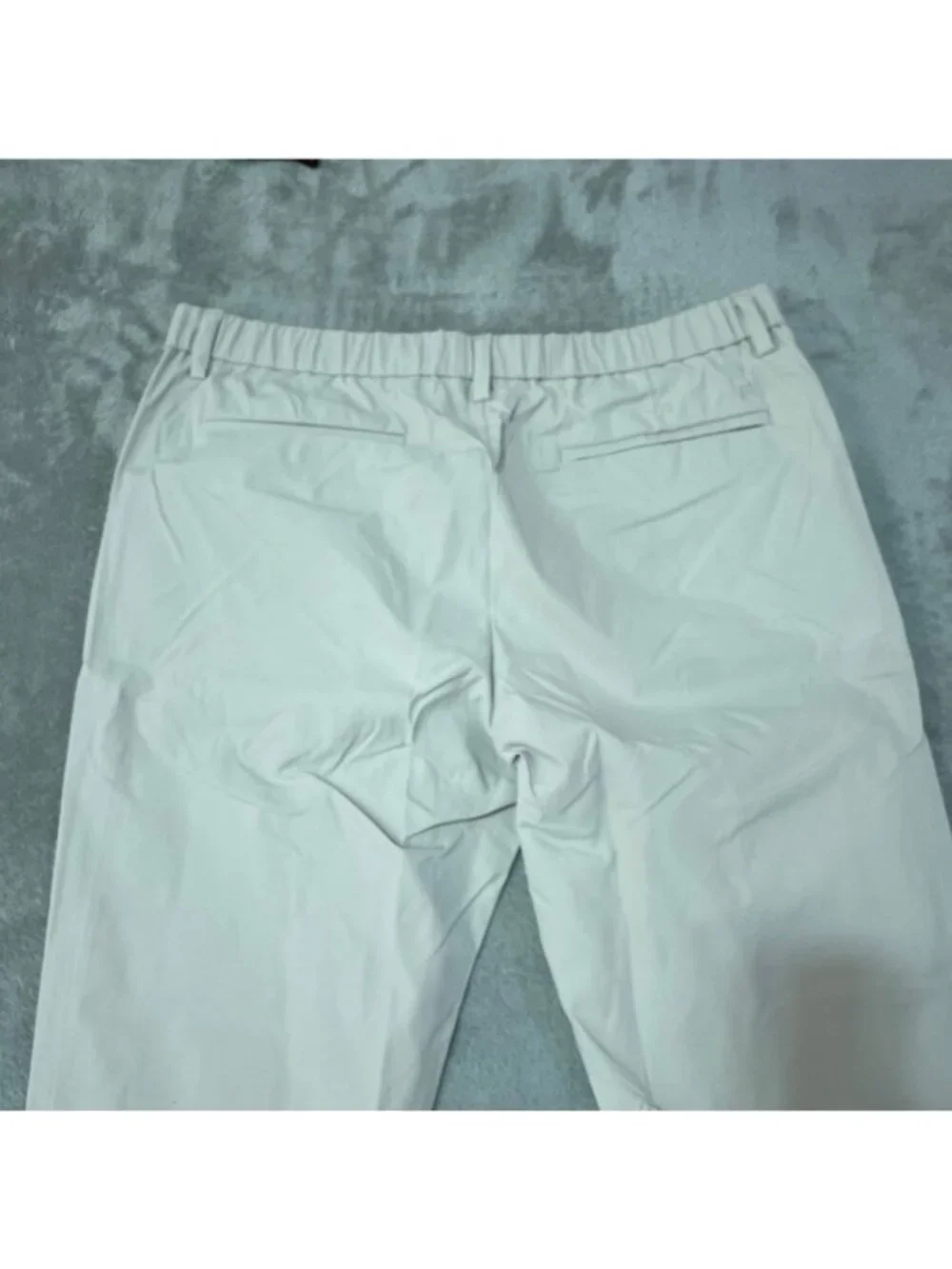 NWT Banana Republic Men's 40x32 Commuter Flex Pants Tan Flat Front